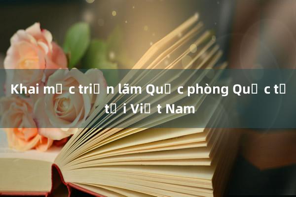 Khai mạc triển lãm Quốc phòng Quốc tế tại Việt Nam