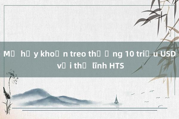 Mỹ hủy khoản treo thưởng 10 triệu USD với thủ lĩnh HTS