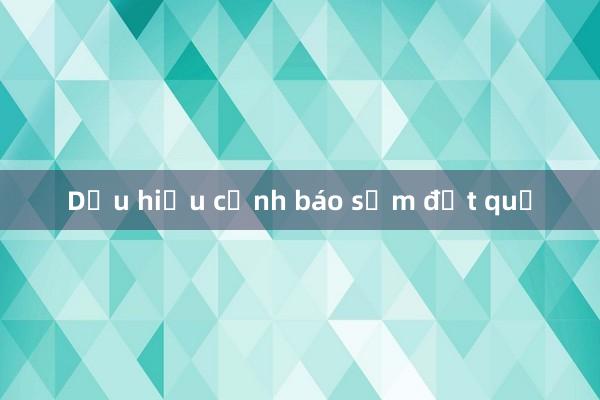 Dấu hiệu cảnh báo sớm đột quỵ